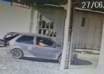 Imagens de câmeras de segurança ajudam Polícia Civil de Coité recuperar moto furtada