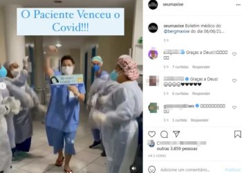 Vocalista da banda Seu Maxixe recebe alta após ficar internado por causa da Covid-19 em Salvador