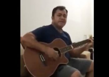Video mostra vice-prefeito de Capim Grosso orando pelo vereador Gilberto Alves que também esteve na UTI com Covid