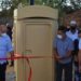 Prefeito inaugura “banheiro químico” e vídeo viraliza