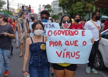 Protestos contra Bolsonaro foram realizados em mais de 40 cidades baianas