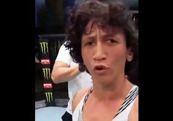 Serrinhense Virna Jandiroba protesta após vitória no UFC: ‘Fora Naro’; assista