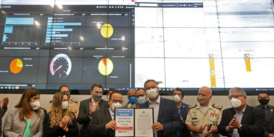 Governador Rui Costa autoriza ampliação de serviço de reconhecimento facial e de placas para Salvador e mais 77 municípios