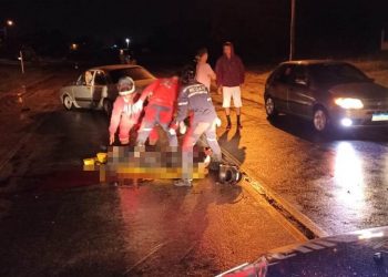 Motociclista tem perna amputada após ser atingido por carro na BA 120