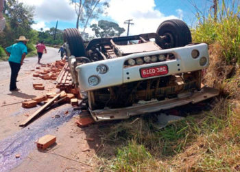 Caminhoneiro natural de Ipirá morre em grave acidente na BA 540