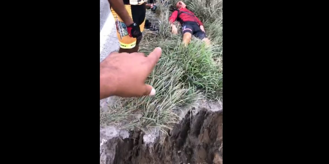 Após sofrer grave acidente ao cair em cratera na BR 116, ciclista coiteense passará por cirurgia na coluna
