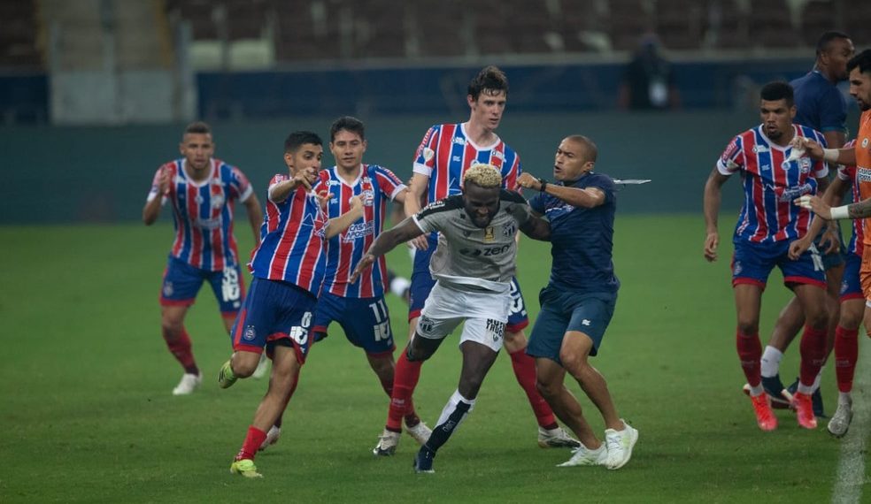 STJD aumenta gancho de envolvidos em confusão na Copa do Nordeste; Bahia perde um mando de campo