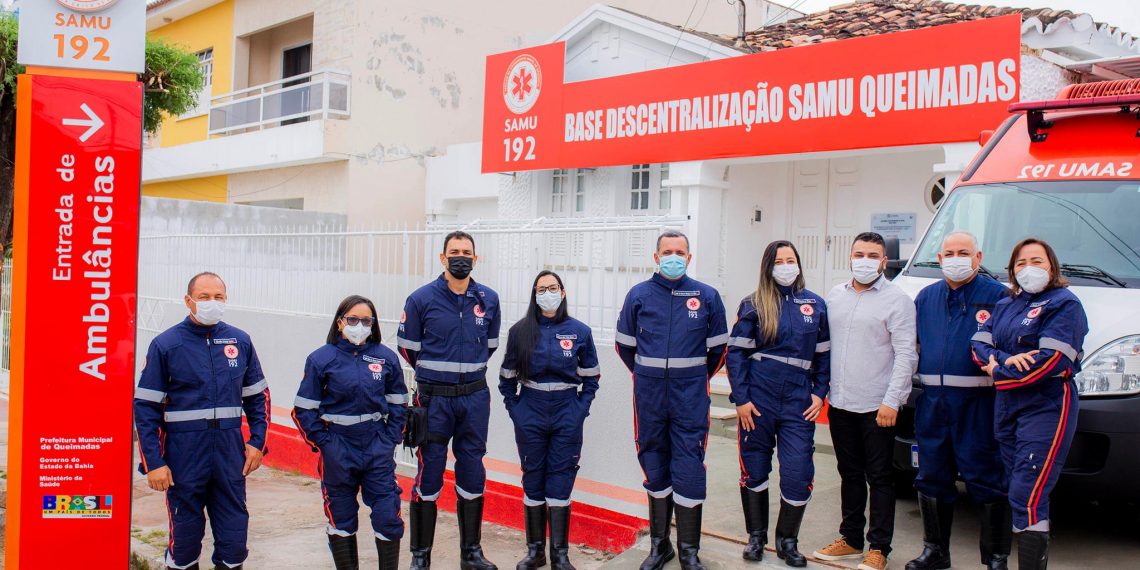 Base descentralizada do SAMU é inaugurada em Queimadas