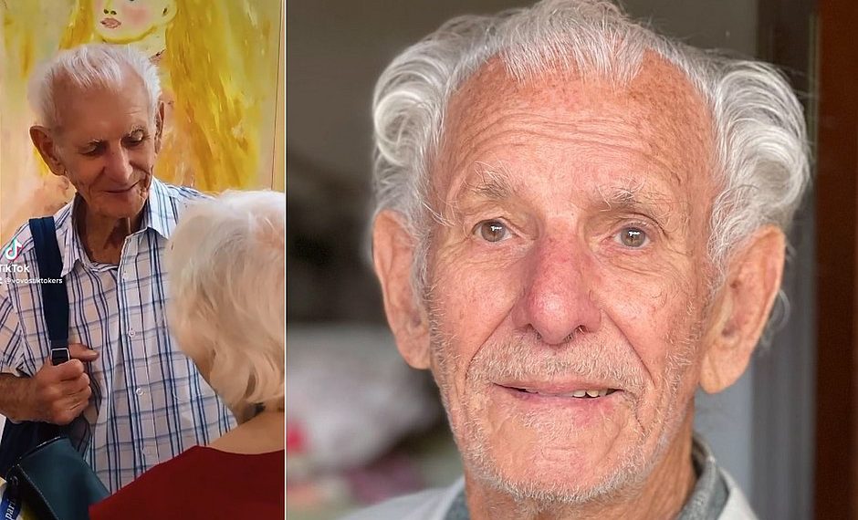 Após uma semana internado, vovô tiktoker Nelson Miolaro morre aos 90 anos