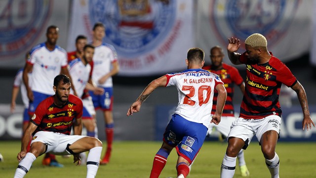 Bahia leva gol aos 43 min do segundo tempo na derrota contra o Sport