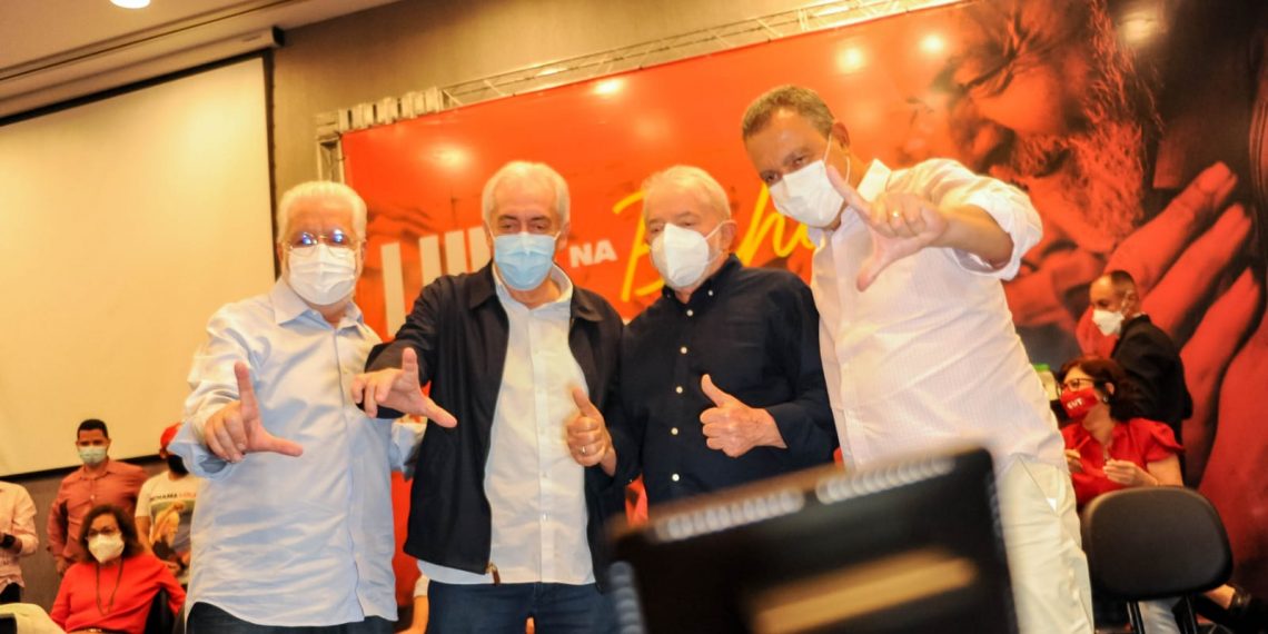 Governador Rui Costa recepciona Lula em Salvador