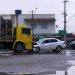 Colisão envolvendo Voyage e caminhão deixa dois feridos na BR 324