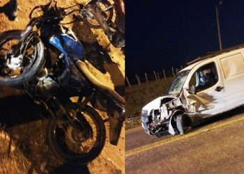 Servidor público morre em colisão envolvendo moto e Fiat Doblò na BA 120