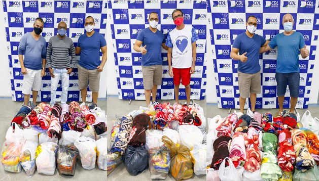 CDL de Coité arrecada e faz distribuição de cestas básicas e cobertores a instituições de caridade
