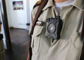 SSP inicia testes de câmeras acopladas em fardas de policiais