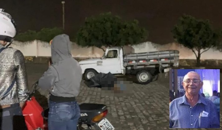 Idoso morre atropelado em pátio de posto enquanto fazia caminhada