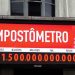 Impostômetro atinge a marca de R$ 1,5 trilhão