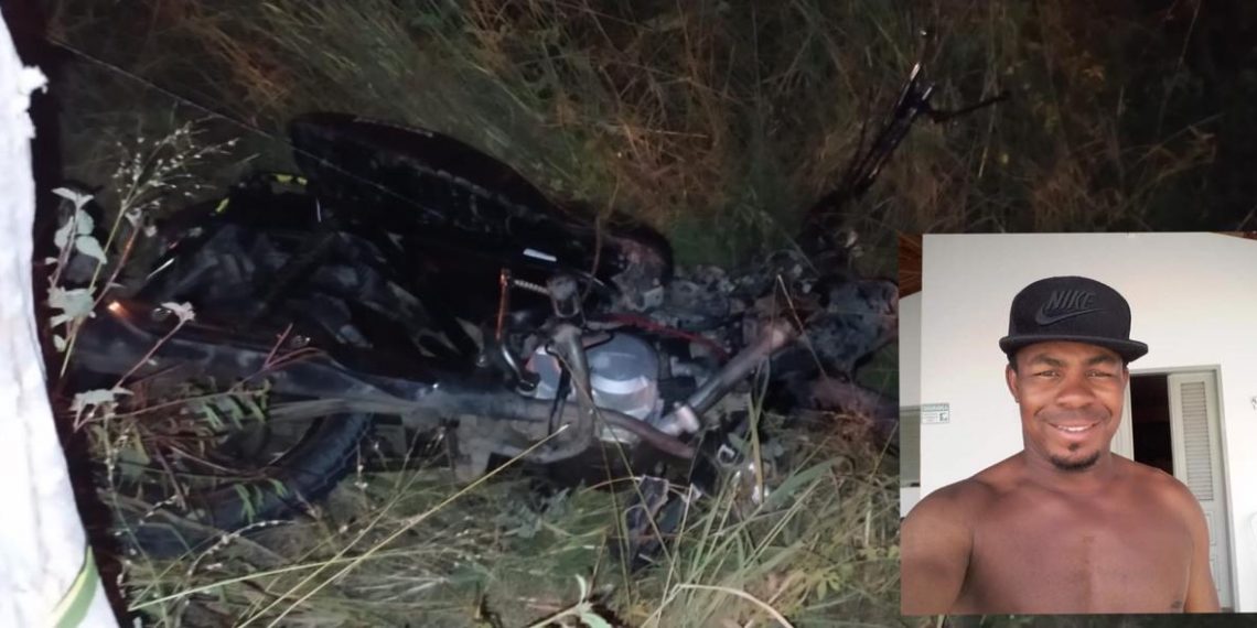 Colisão envolvendo carro e moto deixa um morto na BA 120