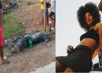 Jovem natural de Coité morre vítima de acidente de moto em Cachoeira; ela estava grávida