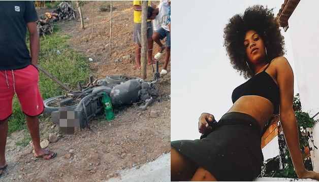 Jovem natural de Coité morre vítima de acidente de moto em Cachoeira; ela estava grávida
