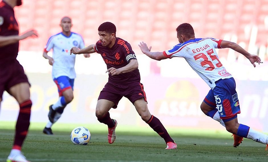 Bahia perde para o Inter e entra na zona de rebaixamento