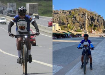 Após fazer cirurgia bariátrica, araciense pedala mais de 1000 quilômetros para pagar promessa em Bom Jesus da Lapa