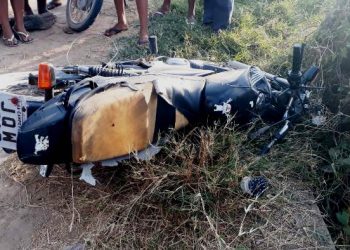 Motociclista de 25 anos morre em acidente de moto. Populares disseram a PM que a vítima participava de um ‘racha’