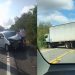 Acidente envolvendo carro de passeio e caminhão baú deixa três pessoas feridas na BR 324