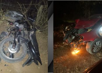 Policial Militar é baleado na zona rural de Retirolândia e veículo que prestava socorro a ele atropela duas motocicletas e fere cinco pessoas