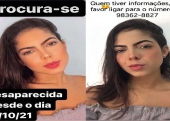 Jovem de 16 anos está desaparecida depois de sair de casa em Coité