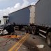 Acidente entre carro e carreta deixa quatro mortos em rodovia no sudoeste