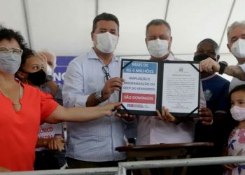 São Domingos: governador Rui Costa assina ordem de serviço para obras de modernização e ampliação do CEEP do Semiárido