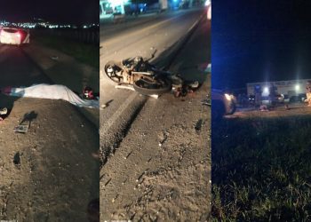 Motociclista morre ao colidir com caminhão próximo Aeroporto