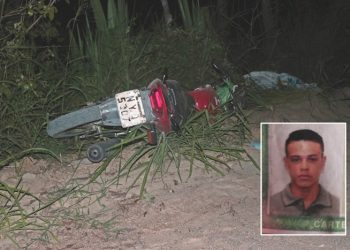jovem morre após moto que pilotava ser atingida por carro