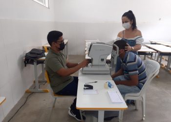 Mutirão atende população carente de saúde visual em Baixa Grande