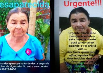 Coité – Familiares procuram idosa desaparecida desde segunda-feira (8)