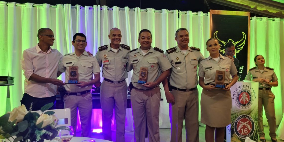 16º BPM premia policiais militares destaque em 2021