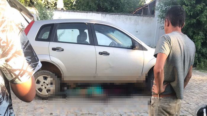 Pré-adolescente morre atropelado por carro quando andava de bicicleta em Caldas do Jorro