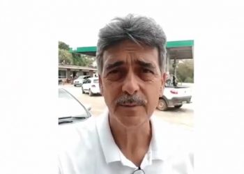 Prefeito de Ubaíra vai a Mutuípe em busca de óleo diesel para abastecer gerador de hospital, já que a cidade está sem energia elétrica