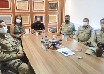 PM e Prefeitura se reúnem para avaliar a implantação do Colégio Militar