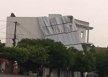 Chuvas com ventos e granizo causam estragos no município de São José do Jacuípe e Capim Grosso