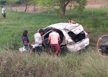 Morre mais uma vítima do acidente envolvendo carro e moto na BA 120: os dois são identificados