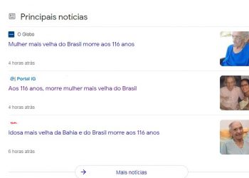 Morte de moradora de Coité aos 116 anos, mulher mais velha do Brasil repercute nacionalmente