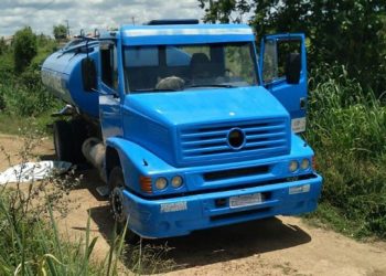 Carona de caminhão pipa é morto a tiros em São Domingos (atualizada)