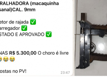 PMs presos vendiam arma por R$ 5.300 e ainda debochavam: ‘choro é livre’