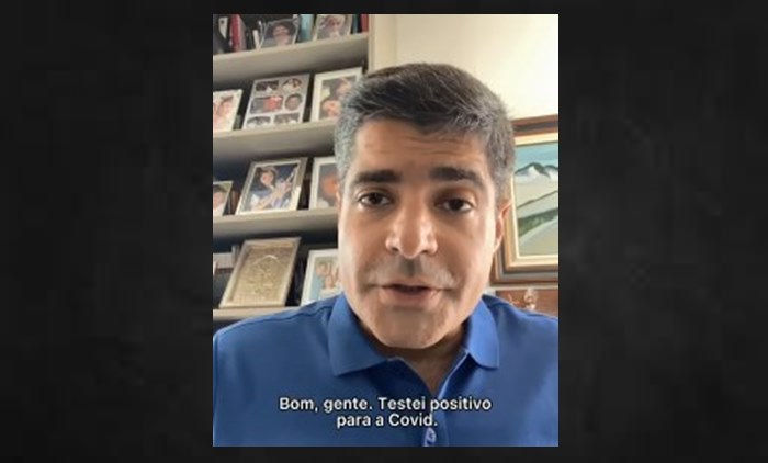 Presidente do Democratas, ACM Neto testa positivo para Covid-19