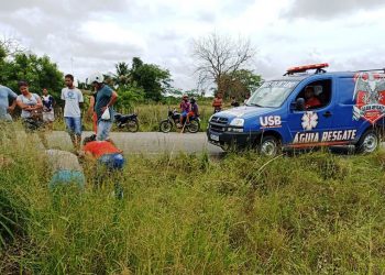 Motociclista fica gravemente ferido em acidente na BA 411 região de Salgadália