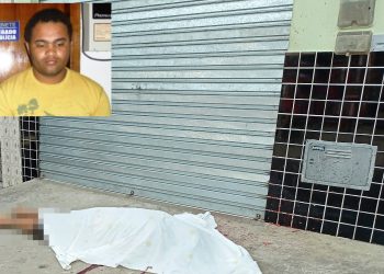 Homem é morto a tiros no centro de Várzea da Roça