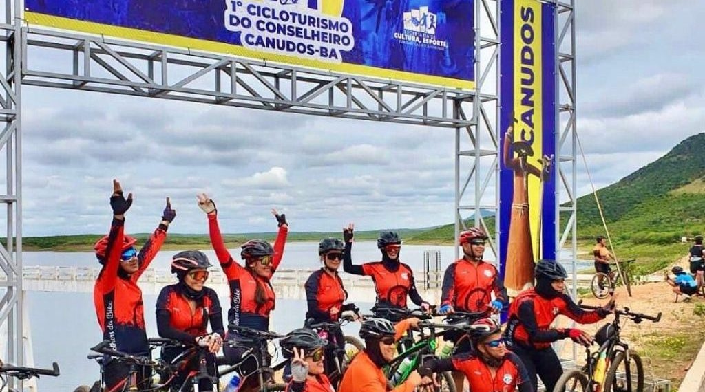 Grande encontro marca a primeira edição do Cicloturismo do Conselheiro em Canudos