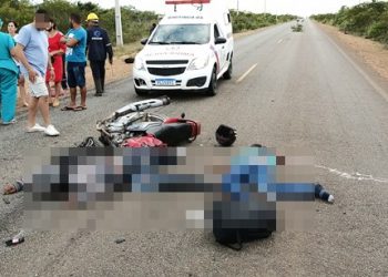 Colisão envolvendo carro e moto deixa dois mortos na BA 084
